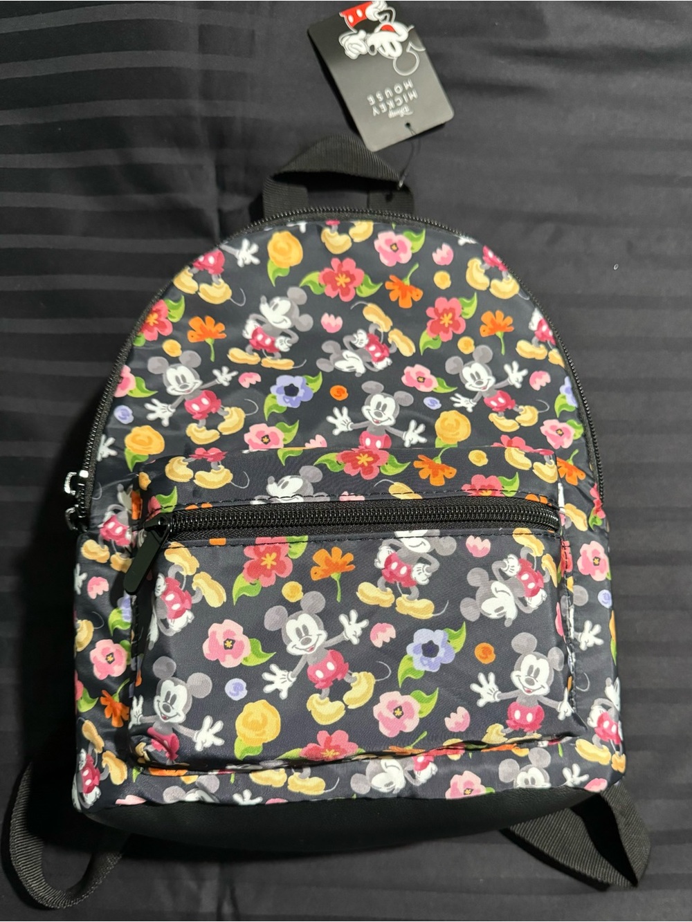Mickey Mouse Floral Mini Backpack